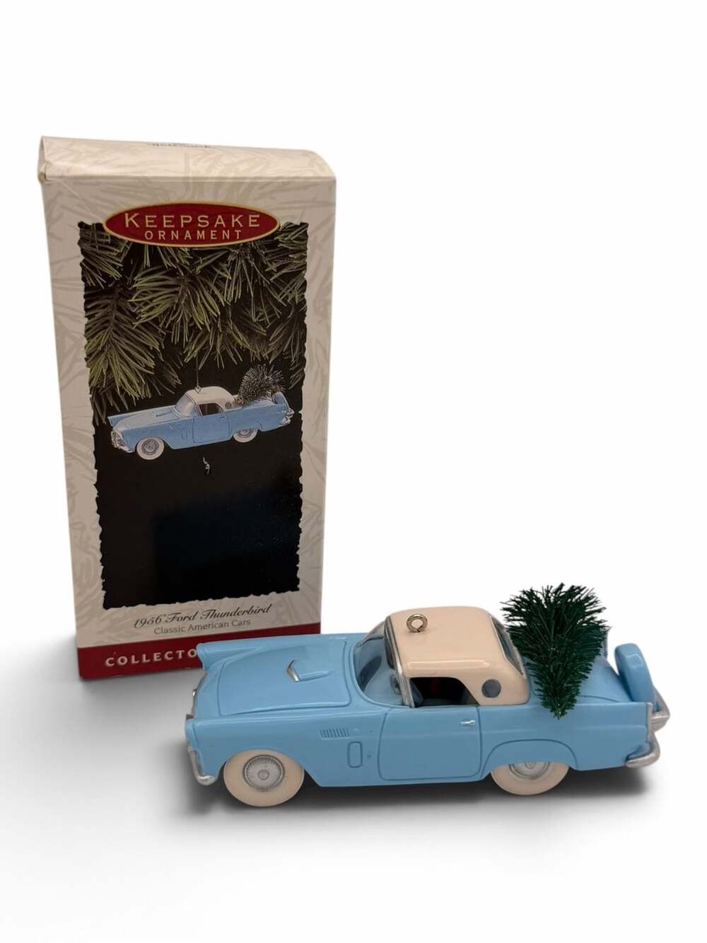 Hallmark Keepsake Ornament 1956 Ford Thunderbird Classic American Cars